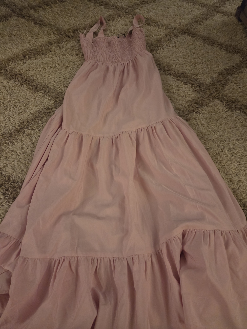 Zara Light Pink Maxi Dress